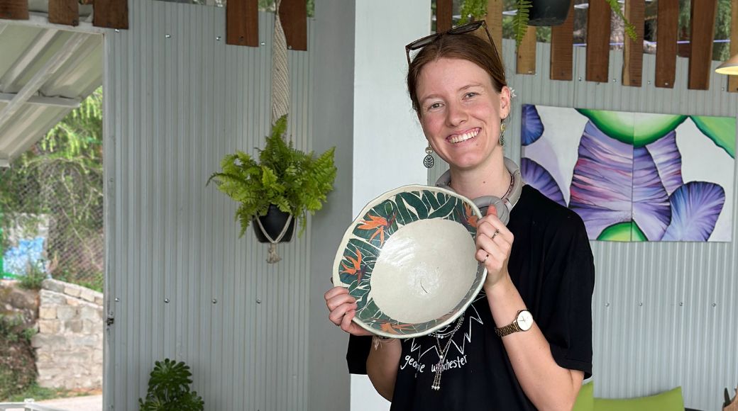 Pottery Workshop at Dharamkot Studio, Dharamshala, India